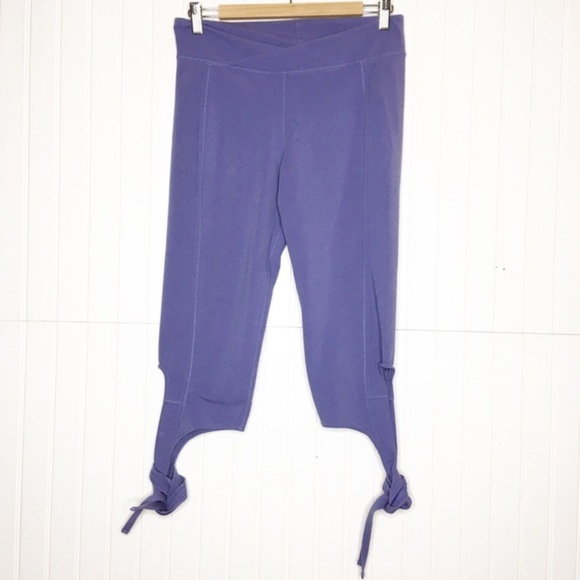 Free People Lilac Turnout Ankle Tie Soft and Comfy Leggings - Picture 1 of 6